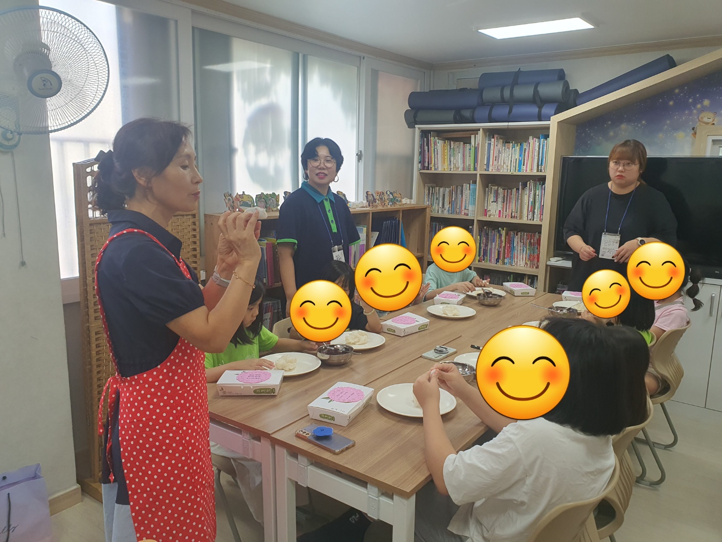 조물조물 송편을 만들었어요~